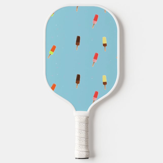 Palas De Pickleball Helado de popsicas en azul (Anverso)