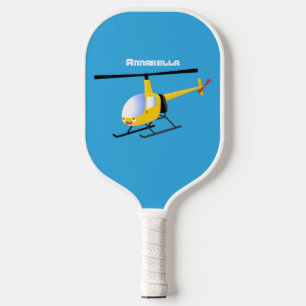 Palas De Pickleball Helicóptero de personalizado alegre amarillo lindo