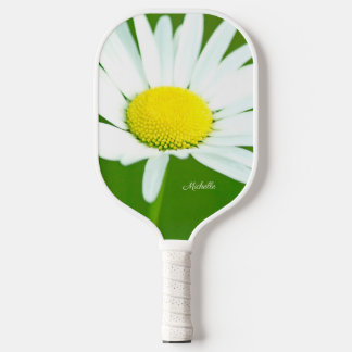 Palas De Pickleball Hermosa margarita blanca personalizada