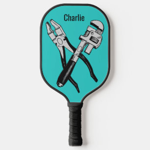 Palas De Pickleball HERRAMIENTAS de nombre y color personalizadas