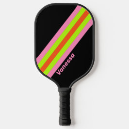 Palas De Pickleball HI-VIS y bandas rosadas con nombre