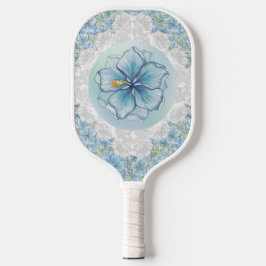 Palas De Pickleball Hibiscus & lace TURQUOISE