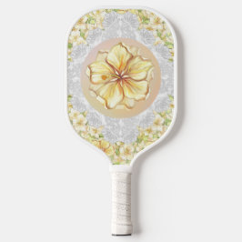 Palas De Pickleball Hibiscus & lace YELLOW