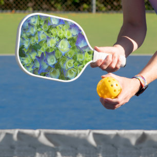 Palas De Pickleball Hidrangea azul joven florece