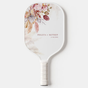 Palas De Pickleball Hierba de Pampas Boda Boho Fiesta Personalizada