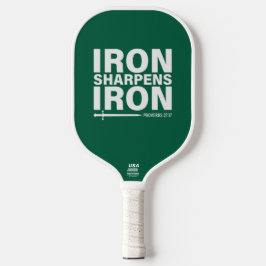 Palas De Pickleball Hierro Sharpens Hierro (verde cazador)
