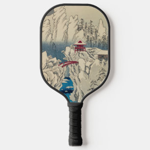 Palas De Pickleball Hiroshige Utagawa - Nieve sobre el Monte Haruna