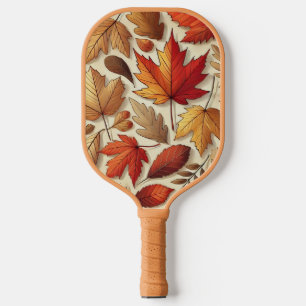 Palas De Pickleball hojas clásicas de otoño