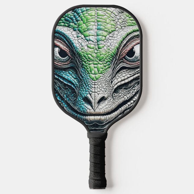 Palas De Pickleball Hombre Lizard Rebelde Ser Extraterrestre Extranjer (Anverso)