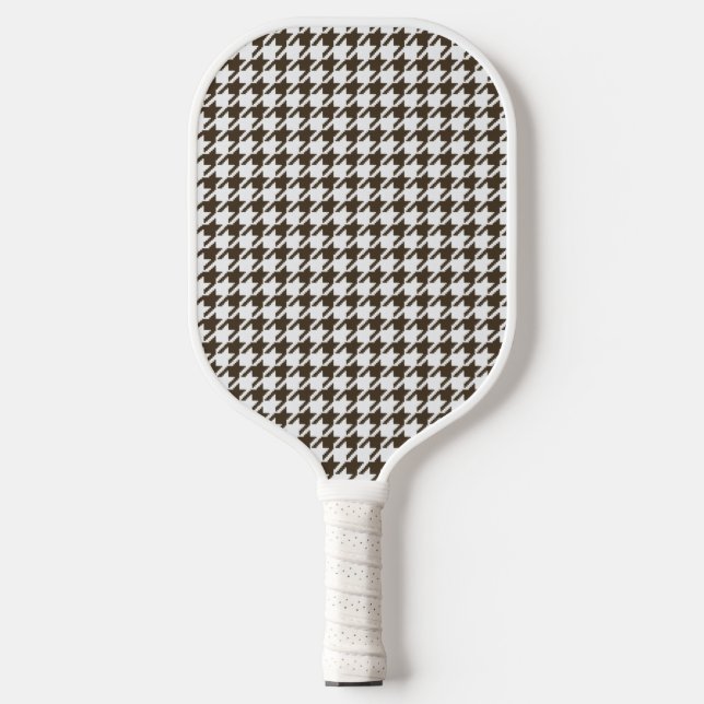 Palas De Pickleball Houndstoth Brown Combination de Shirley Taylor (Anverso)