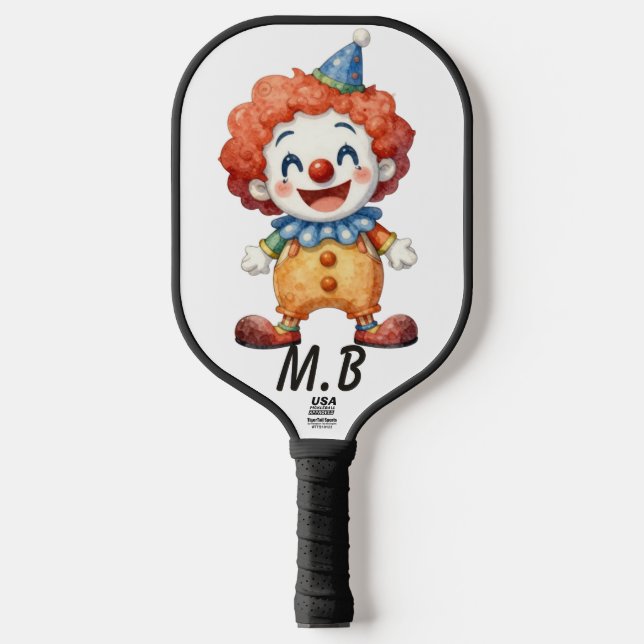 Palas De Pickleball Humor de circo de payasos (Anverso)