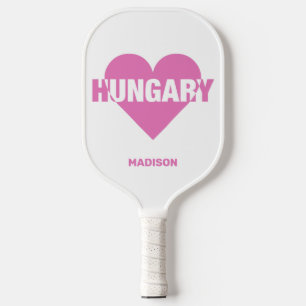 Palas De Pickleball Hungría Amar nombre personalizado