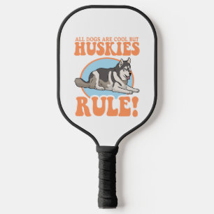 Palas De Pickleball Husky Dog Owner Huskies