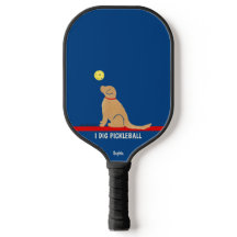 I Dig Pickleball Golden Pickleball Paddle