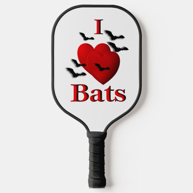 Palas De Pickleball I Heart Bats (Anverso)