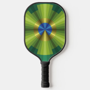 Palas De Pickleball Ilusión de pavo real