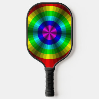 Palas De Pickleball Ilusión óptica Arcoíris
