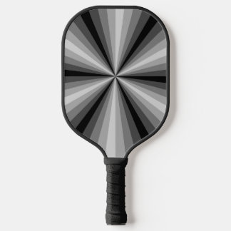 Palas De Pickleball Ilusión óptica negra