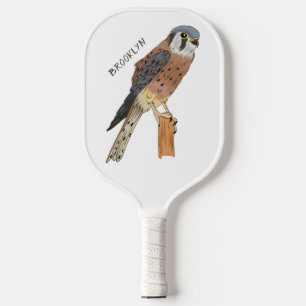 Palas De Pickleball Ilustracion americano de aves de Kestrel