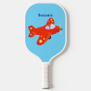 Palas De Pickleball Ilustracion de personalizado de avión rojo con vue