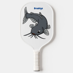 Palas De Pickleball Ilustracion de personalizado de bagre cúbico