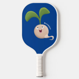 Palas De Pickleball Ilustracion de personalizado de brote de semillas