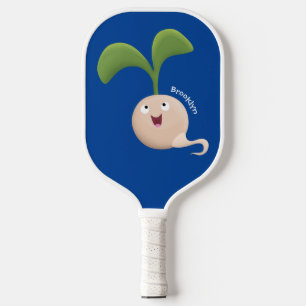 Palas De Pickleball Ilustracion de personalizado de brote de semillas 