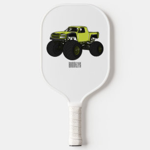 Palas De Pickleball Ilustracion de personalizado de camión de monstruo