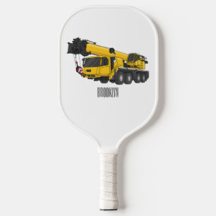 Palas De Pickleball Ilustracion de personalizado de camiones Crane