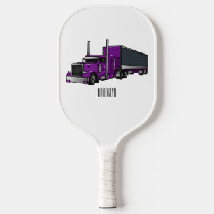 Palas De Pickleball Ilustracion de personalizado de camiones semirremo