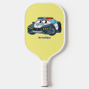 Palas De Pickleball Ilustracion de personalizado de coche de policía f