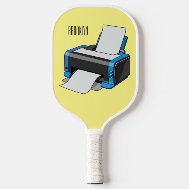 Palas De Pickleball Ilustracion de personalizado de impresora (Anverso)