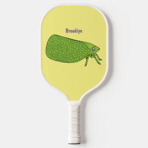 Palas De Pickleball Ilustracion de personalizado de insectos de hoja v