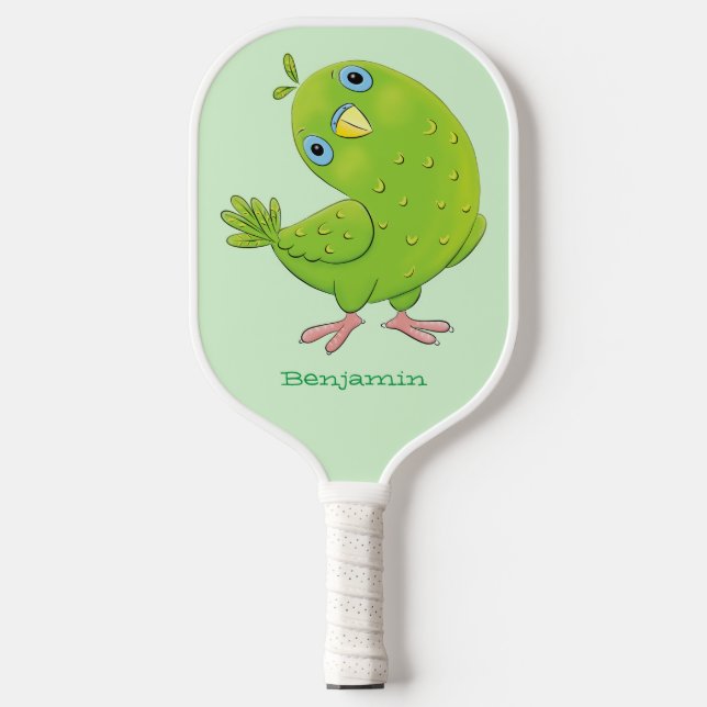 Palas De Pickleball Ilustracion de personalizado de paracaídas verde l (Anverso)