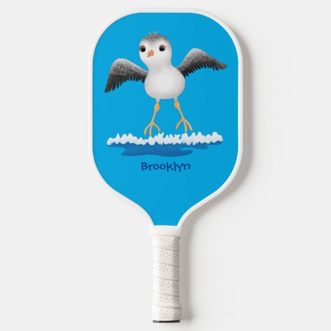 Palas De Pickleball Ilustracion de personalizado de sandpier de bebé (Anverso)
