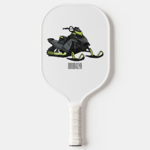 Palas De Pickleball Ilustracion de personalizado para motos de nieve