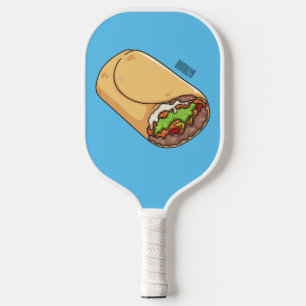 Palas De Pickleball Ilustracion personalizado Burrito