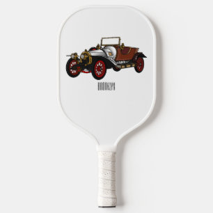 Palas De Pickleball Ilustracion personalizado clásico de 1920