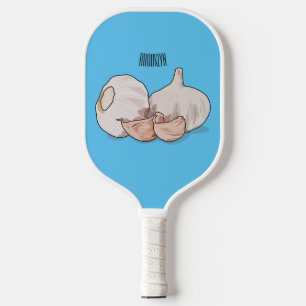 Palas De Pickleball Ilustracion personalizado de ajo