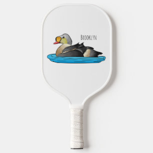 Palas De Pickleball Ilustracion personalizado de aves King eider