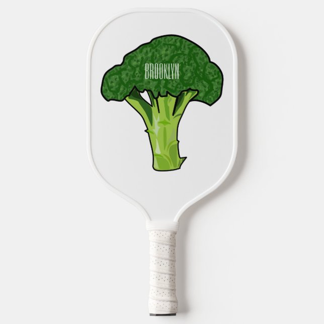 Palas De Pickleball Ilustracion personalizado de Broccoli (Anverso)