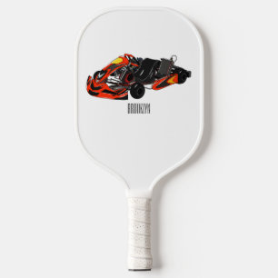 Palas De Pickleball Ilustracion personalizado de carreras de Kart