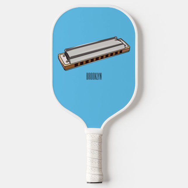 Palas De Pickleball Ilustracion personalizado de Harmonica (Anverso)