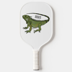 Palas De Pickleball Ilustracion personalizado de Iguana