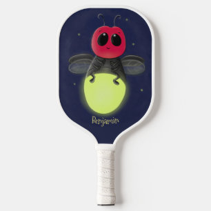 Palas De Pickleball Ilustracion personalizado de luciérnaga de bichos