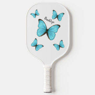 Palas De Pickleball Ilustracion personalizado de mariposas morfo