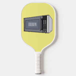 Palas De Pickleball Ilustracion personalizado de microondas