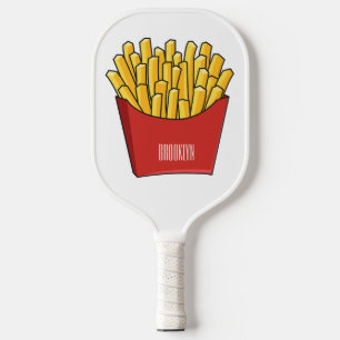 Palas De Pickleball Ilustracion personalizado de patatas fritas