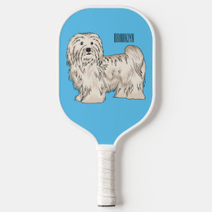 Palas De Pickleball Ilustracion personalizado de perro de La Habana