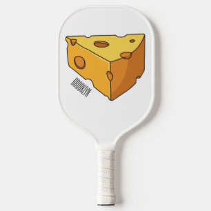 Palas De Pickleball Ilustracion personalizado de queso